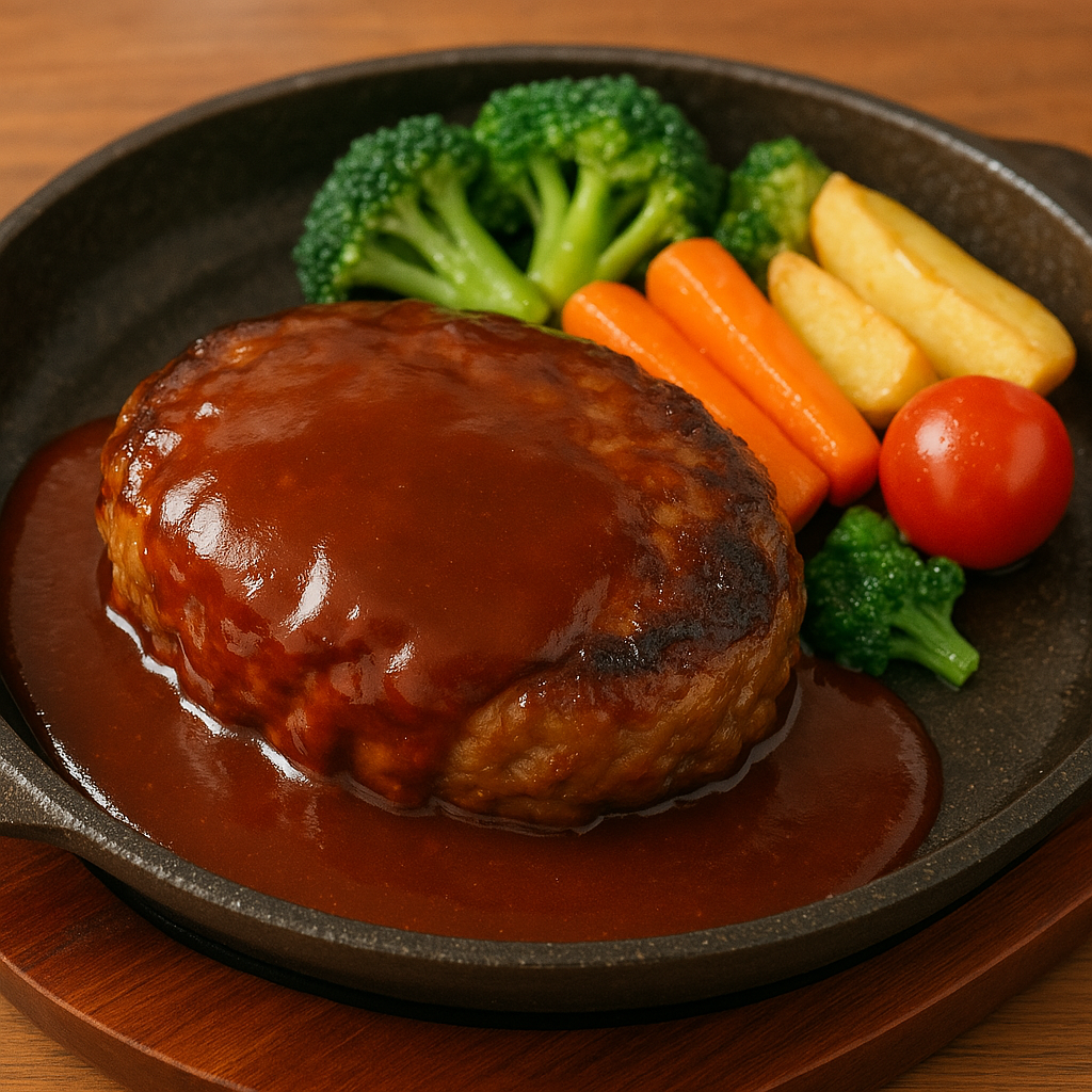 美味しいハンバーグ！