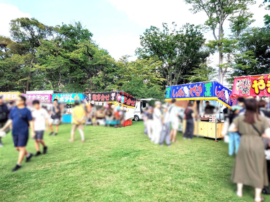 南流山連合納涼祭(夏祭り)の様子
