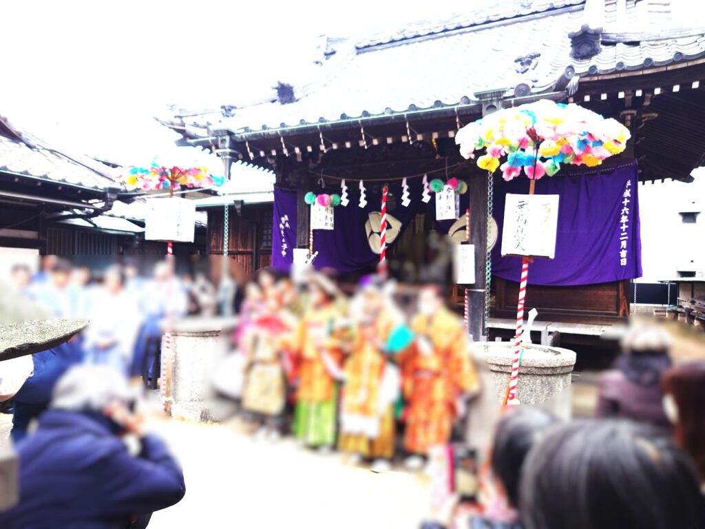 【南流山】【鰭ヶ崎】おびしゃ行事・雷神社【ひれがさき】【2026年】