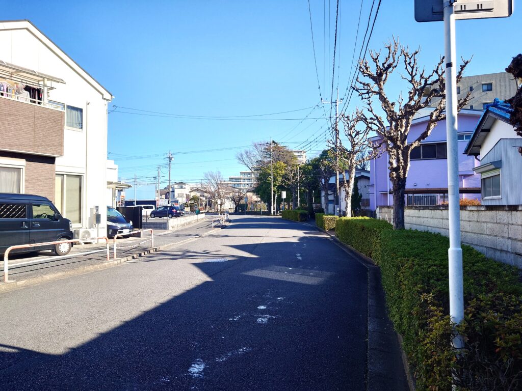 貨物引込線（万上線跡）流山市