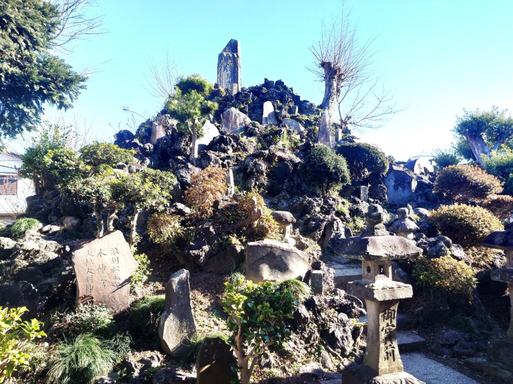 【流山市】【昭和レトロ】浅間神社＆富士塚【流鉄】【観光スポット】