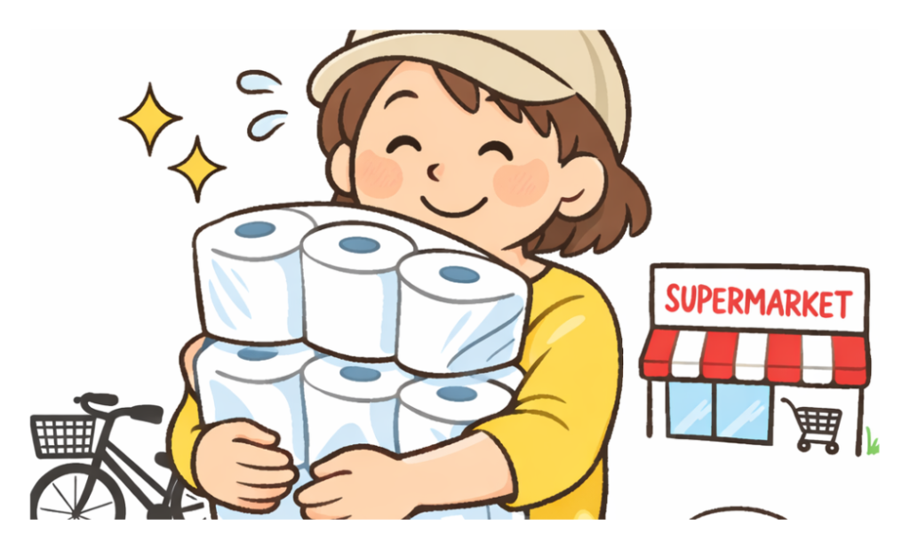 トイレットペーパーは楽天まとめ買いが便利！重い荷物を持たずに済むおすすめ商品