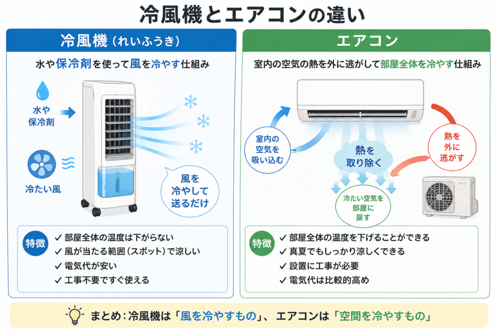 【注意】この冷風機は意味ない？買っていい人・ダメな人をハッキリ解説