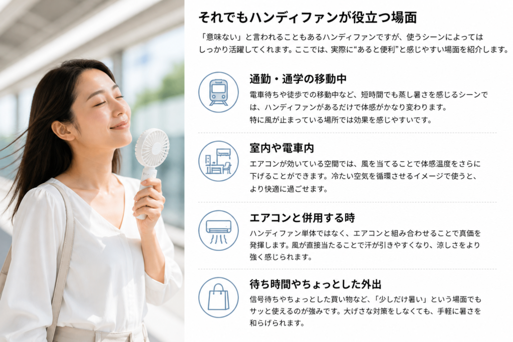 ハンディファンは意味ない？涼しくないと言われる理由と買って後悔しない選び方【2026年版】