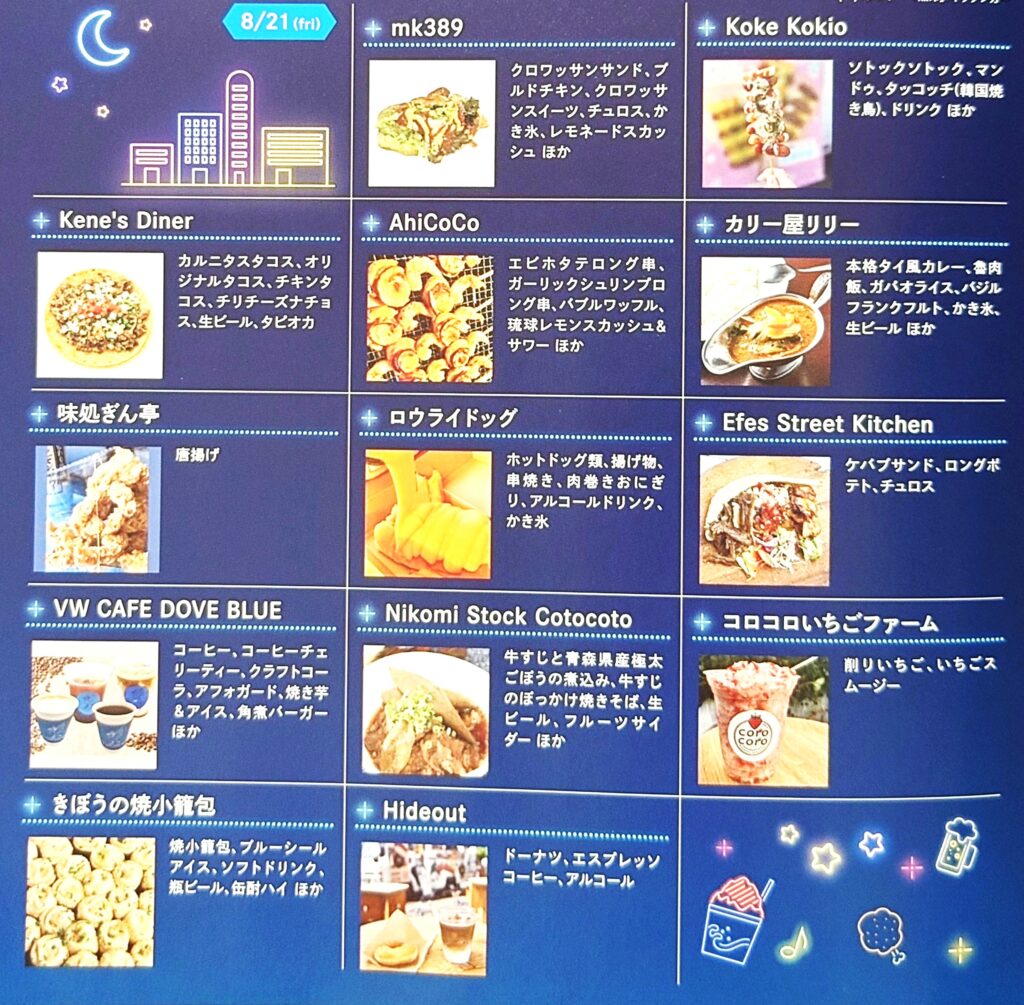 【2026】森のナイトカフェ｜流山おおたかの森で噴水ショー・グルメ・開催日時まとめ