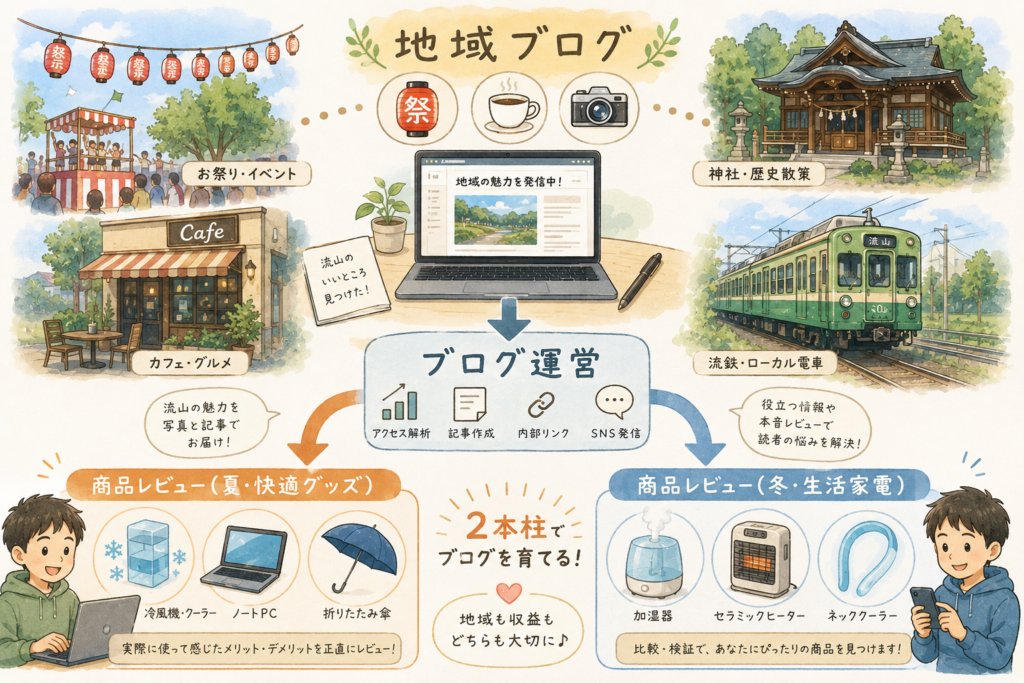 ブログは好きなことだけ書いても稼げない。でも好きなことは必要だった【2年間運営して分かったこと】