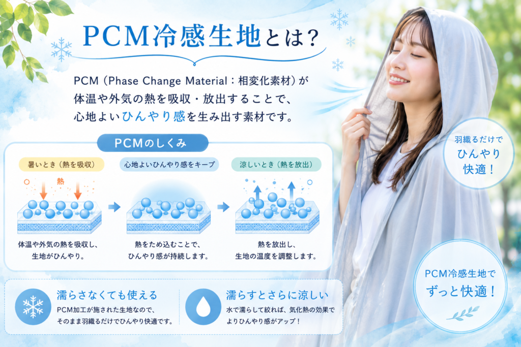 LGDP-1冷感ポンチョの口コミは？本当に涼しいのか評判を調査
